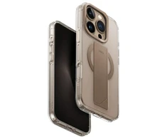 UNIQ dėklas Heldro Max Apple iPhone 16 Pro 6.3" Magclick Charging geltonos spalvos