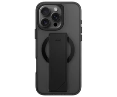 UNIQ dėklas Heldro Max Apple iPhone 16 Pro 6.3" Magclick Charging juodos spalvos