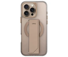 UNIQ dėklas Heldro Max Apple iPhone 16 Pro 6.3" Magclick Charging geltonos spalvos
