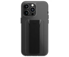UNIQ dėklas Heldro Mount with Stand Apple iPhone15 Pro Max 6.7" pilkos spalvos