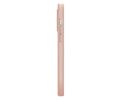 UNIQ dėklas Lino Apple iPhone 13 / 14 / 15 6,1"rožinės spalvos