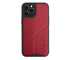 UNIQ dėklas Transforma Apple iPhone 12 Pro Max 6,5" raudonos spalvos