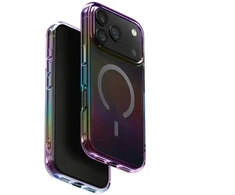UNIQ Iridescia dėklas skirtas Apple iPhone 17 Pro Magclick Charging midnight quartz