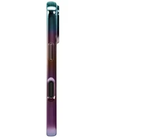 UNIQ Iridescia dėklas, skirtas „iPhone 17 Pro“, MagClick įkrovimui, vidurnakčio kvarco spalvos