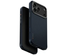 UNIQ Keva dėklas skirtas Apple iPhone 17 Pro Max Magclick Charging mėlynos spalvos
