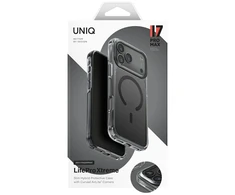 UNIQ LifePro Xtreme Dėklas Apple iPhone 17 Pro Max Magclick Charging juodos spalvos