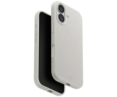 UNIQ Lino dėklas skirtas Apple iPhone 17 Magclick Charging Light pilkos spalvos