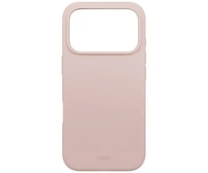 UNIQ Lino Dėklas Apple iPhone 17 Pro Magclick Charging rožinės spalvos