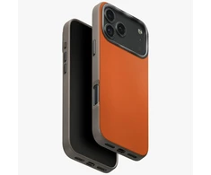 UNIQ Lyden DS dėklas skirtas Apple iPhone 17 Pro Max Magclick Charging oranžinės spalvos/Gray