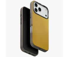 UNIQ Lyden DS dėklas skirtas Apple iPhone 17 Pro Magclick Charging Geltona-pilkos spalvos