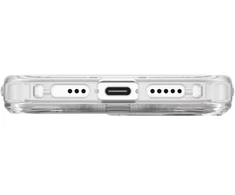 UNIQ Swivix dėklas, skirtas iPhone 17, 360° besisukantis stovas, skaidrus