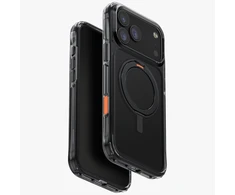 UNIQ Swivix dėklas skirtas Apple iPhone 17 Pro Max 360 Rotating Kickstand juodos spalvos
