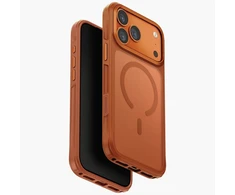 Dėklas Uniq Veren iPhone 17 Pro Max Magclick Charging Case - Oranžinis