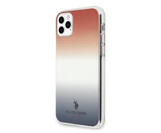 Us Polo Assn US Polo USHCN58TRDGRB Apple iPhone 11 Pro raudona-telefono dėklas mėlynos spalvos&amp;red Gradient Pattern Collection