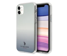 Dėklas „Us Polo Assn“ „US Polo“ USHCN61TRDGLB „iPhone 11“ mėlynos spalvos gradiento rašto kolekcija