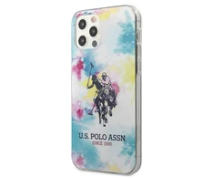 Dėklas Us Polo Assn US Polo USHCP12MPCUSML Apple iPhone 12/12 Pro 6,1" daugiaspalvis kaklaraiščių ir dažų rinkinys