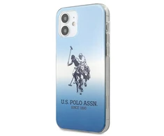 Us Polo Assn US Polo USHCP12SPCDGBL Apple iPhone 12 mini 5,4" telefono dėklas mėlynos spalvos Gradient Collection