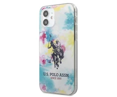 Dėklas Us Polo Assn US Polo USHCP12SPCUSML Apple iPhone 12 mini 5,4" daugiaspalvis kaklaraištis ir dažų kolekcija