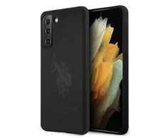 Us Polo Assn US Polo USHCS21MSLHRTBK S21 Plus G996 dėklas telefonui juodos spalvos silikoninis On Tone