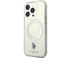 Us Polo Assn US Polo USHMP15XUCIT Apple iPhone 15 Pro Max 6.7" dėklas telefonui skaidrus MagSafe Collection