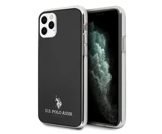 Dėklas Us Polo Assn US Polo USHCN65TPUBK iPhone 11 Pro Max juoda/juodas Shiny