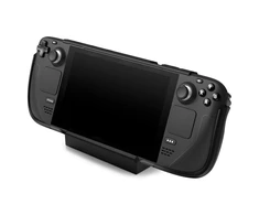 Spigen Thin Fit su atlenkiamu stovu, juodos spalvos – Steam Deck
