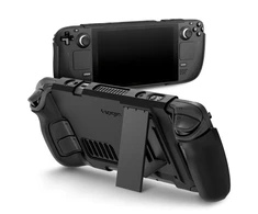 Spigen Thin Fit with Kick Stand, juodos spalvos – Steam Deck