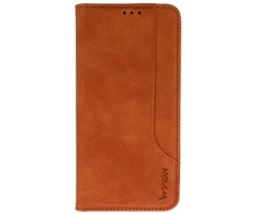 Wonder Prime Dėklas skirtas Samsung Galaxy A27 5G rudos spalvos