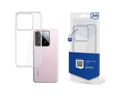 Xiaomi 14 3MK dėklas Armor Case skaidrus