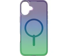 ZAGG Milan Snap Dėklas su MagSafe, skirtas iPhone 16 Plus – žalia/violetinė