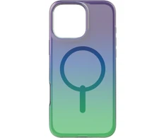 ZAGG Milan Snap Dėklas su MagSafe, skirtas iPhone 16 Pro Max – žalia/violetinė
