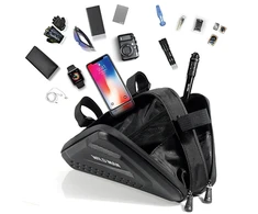 WILDMAN ES19 Bike Frame Dėklas/Bag Bike Holder juodos spalvos