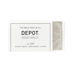 Depot 400 Shave Specifics No. 409 Potassium Alum Soothing After-Shave Astringent Stone, 90 g