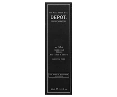Depot 500 Beard &amp; Mustache Specifics No. 506 Invisible Clour Semi-Permanent Hair Dye Natural Titanium, 60 ml