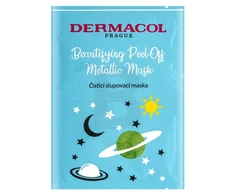 Dermacol Beautifying Peel-off Metalic Mask valomoji veido kaukė moterims, 15 ml
