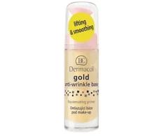 Dermacol Gold Anti-Wrinkle Base - Rejuvenating base under make-up with auksinis