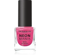 Dermacol Neon Mania Nagų lakas Shade 1 Rožinė Chic 5 Ml