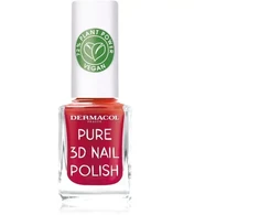 Dermacol Pure 3D Nagų lakas Shade 04 Poppy Raudona 11 Ml