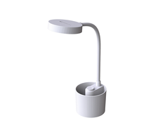 Telforceone Stalinis LED šviestuvas 5W with pen holder PURE FLB-20 AGNES baltos spalvos Forever Light
