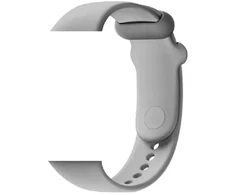 Devia Deluxe Sport išmanusis laikrodis su dirželiu, skirtas Xiaomi Mi Band 8 Pro / Redmi Watch 4 | Silikoninis | pilkas