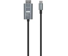 Devia cable Storm EC084 USB-C - HDMI 4K 60 Hz 2,0 m juodas