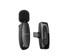 Devia mikrofonas smartfon Kintone USB-C juodas