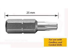 Dewalt Torx 25mm T20 sraigtiniai patarimai (DT7255- QZ)