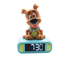 Skaitmeninis žadintuvas su Scooby Doo 3D naktiniu apšvietimu Lexibook