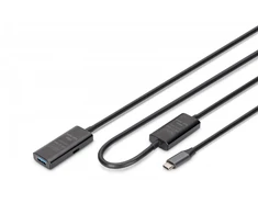 Digitus Skaitmenas | Aktyvus USB 3.2 Gen1 5G ilgintuvas | DA-73111 | USB-C į USB-A