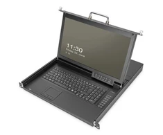 Konsolė KVM Digitus KVM DIGITUS 17" HD LCD KVM Con.1-Port VGA german
