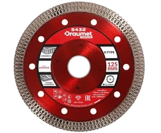 Diskas Draumet PCN X-tipa 125mm plytelėms