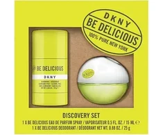 DKNY Be Delicious Dárková sada EDP 15 ml a deostick 25 g 15ml