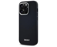 DKNY DKHMP14LPSCMCLK Apple iPhone 14 Pro 6.1" dėklas telefonui juodos spalvos Plain Logo MagSafe