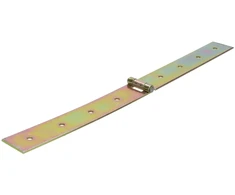 DMX Anglinis profilis Z 400x45x1.5 mm, žalvario spalvos